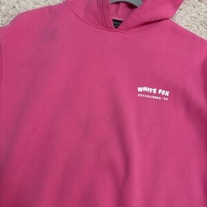White Fox Boutique Pink Hoodie
